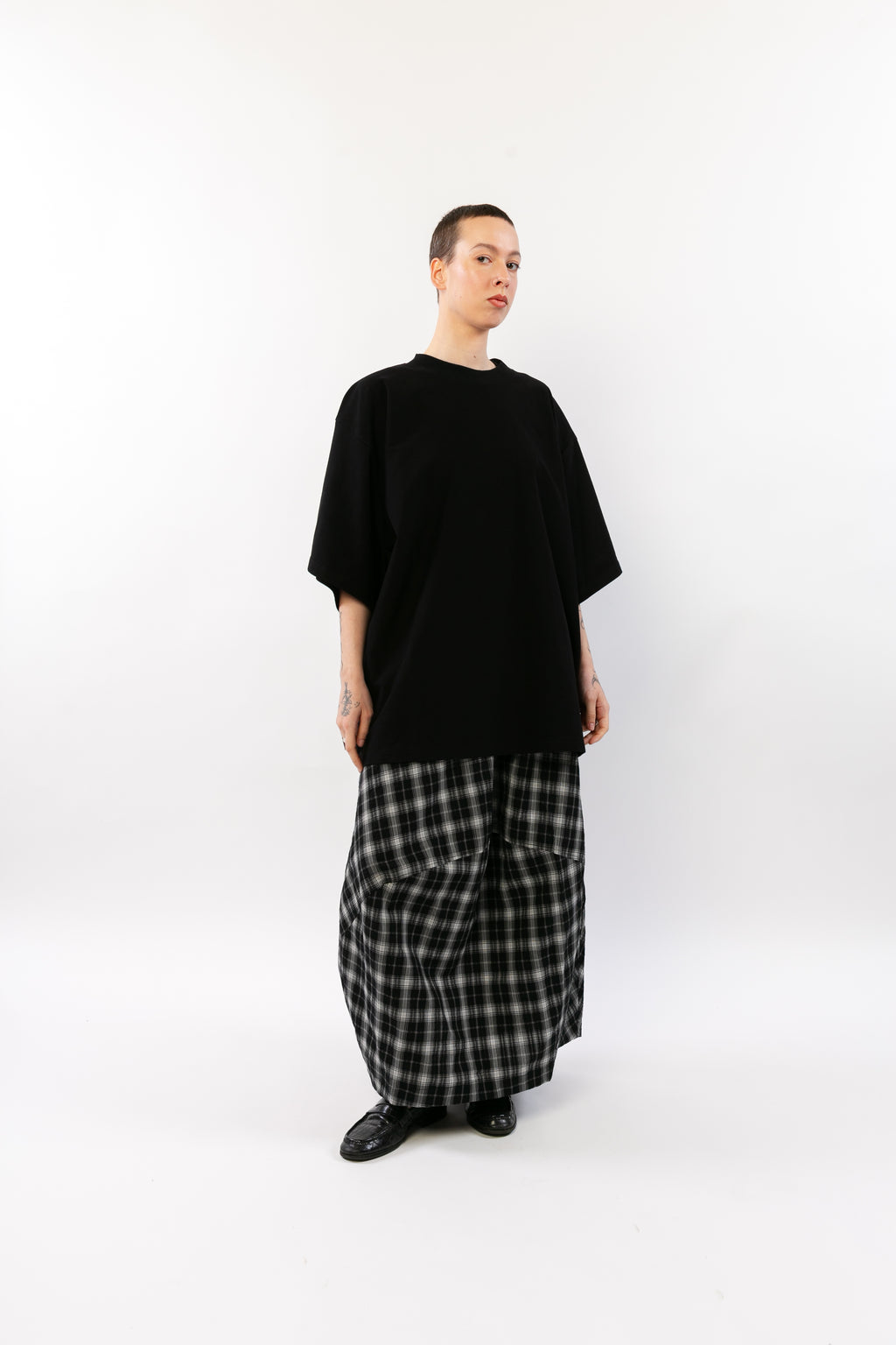 ROXAN : T-shirt essentiel brodé à volume structuré