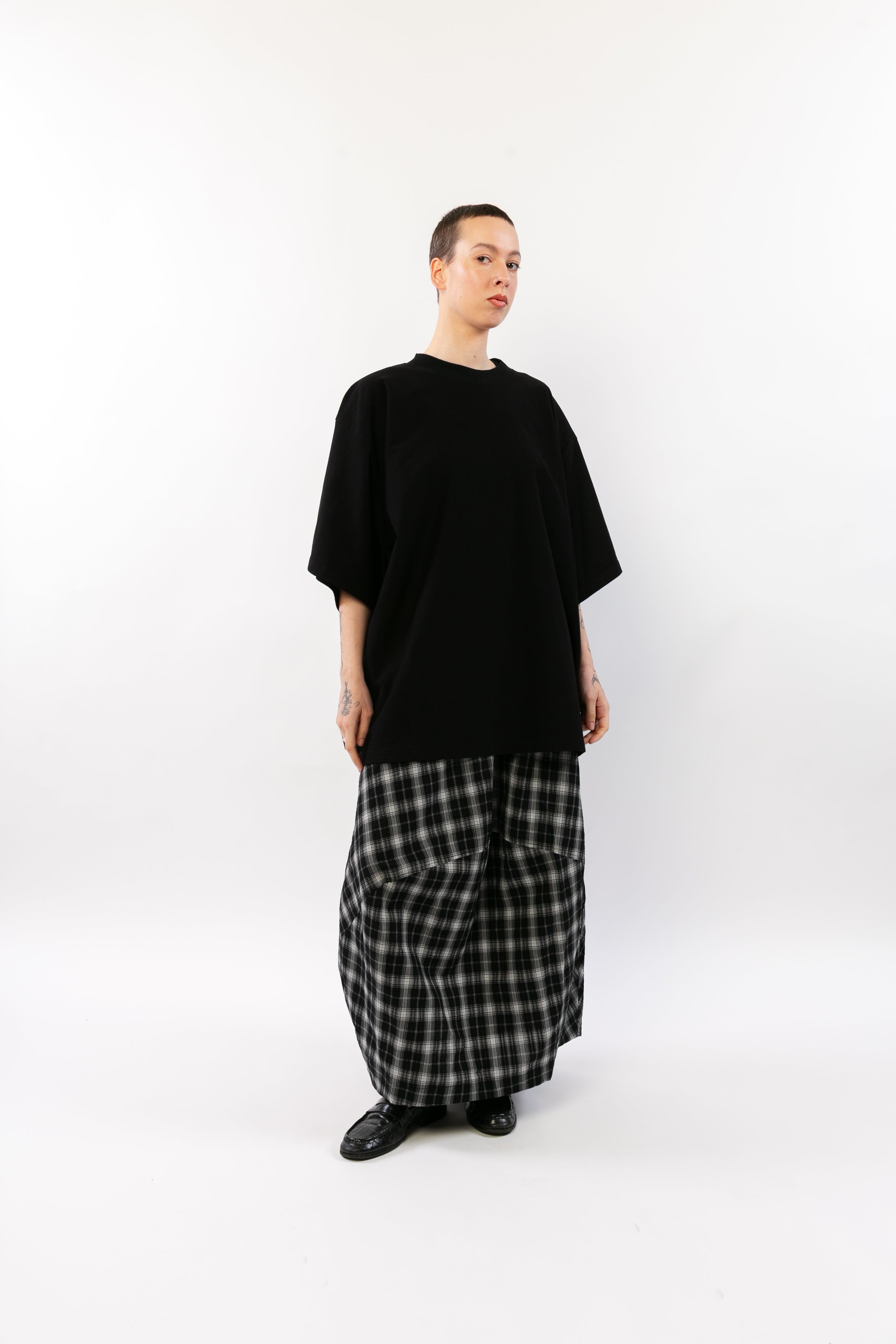 ROXAN : T-shirt essentiel brodé à volume structuré