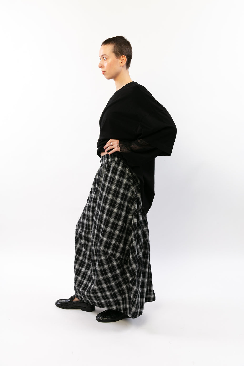 AVA : Jupe longue oversize