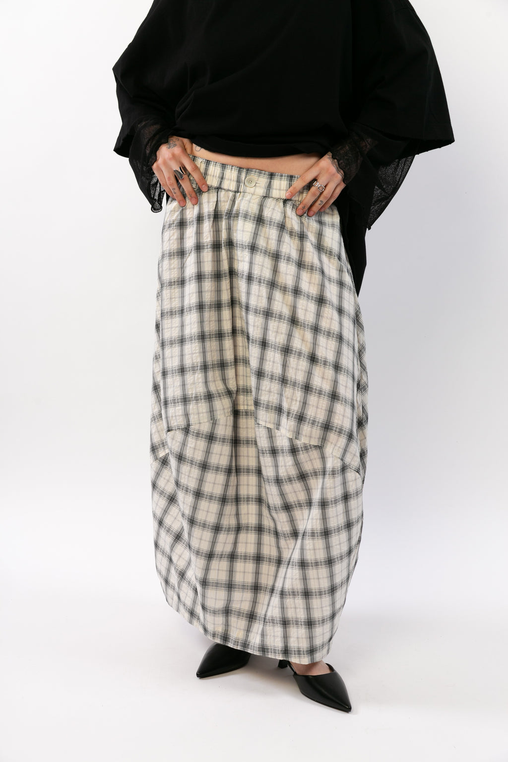 AVA : Jupe longue oversize