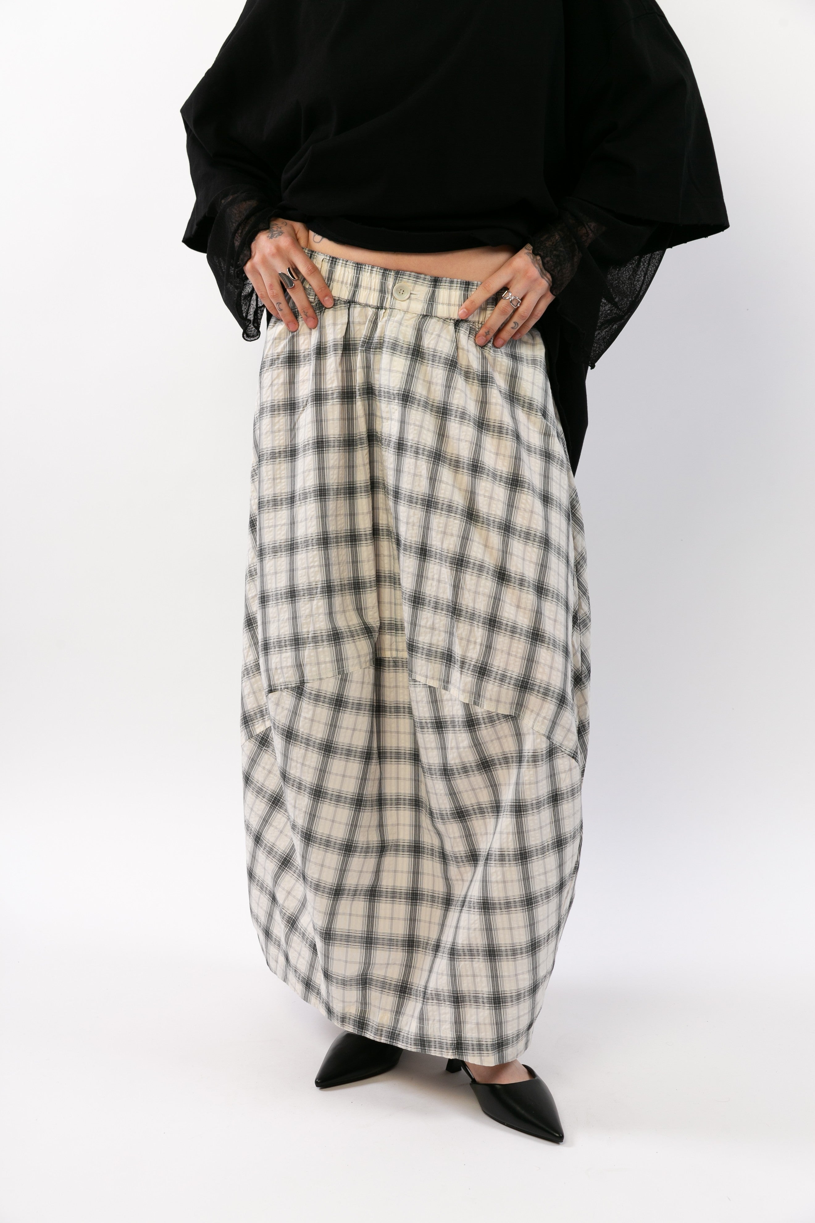 AVA : Jupe longue oversize