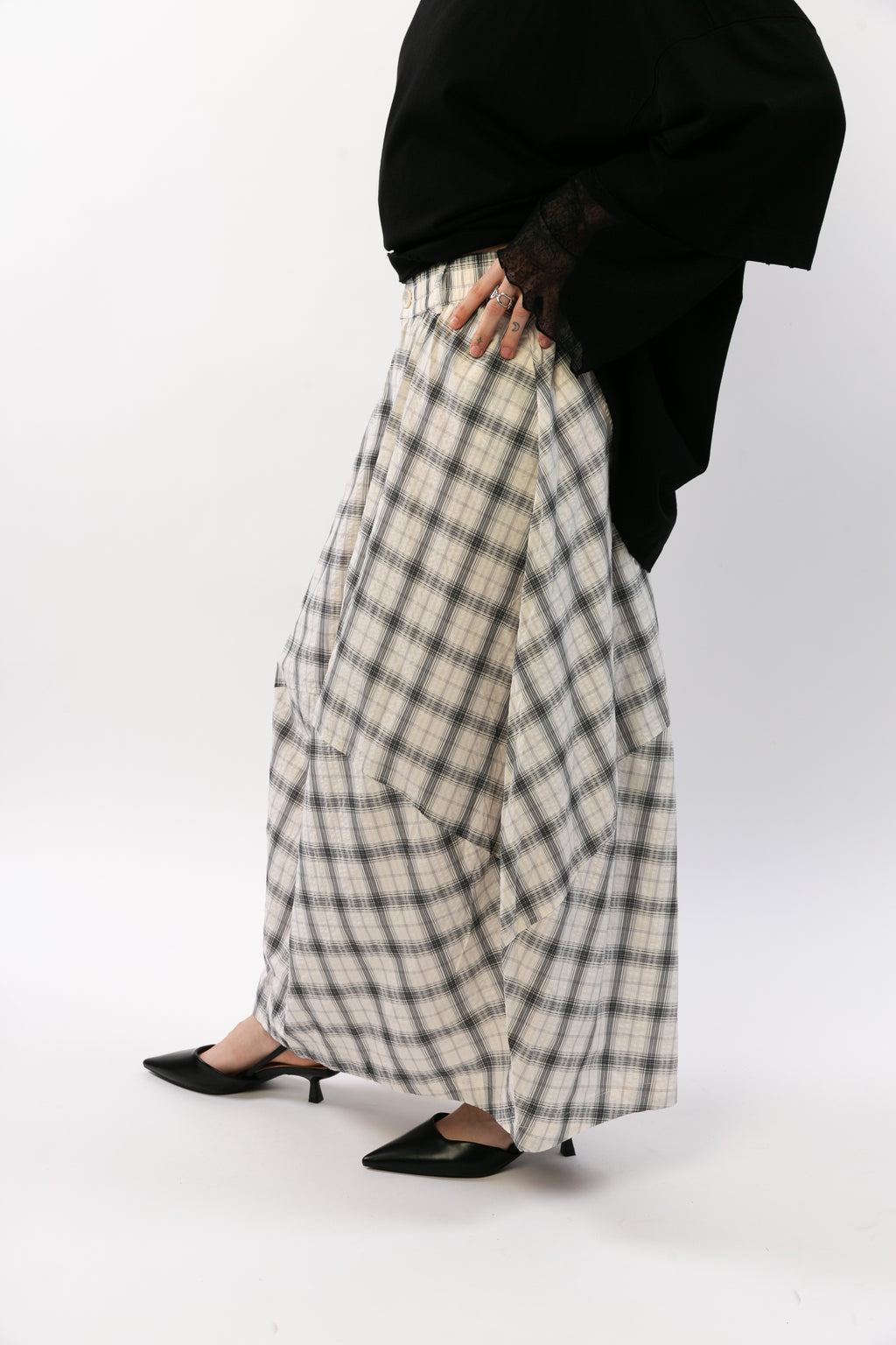 AVA : Jupe longue oversize