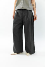 TAÏRO: Pantalon tailleur fluide à pinces