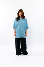 ROXAN : T-shirt essentiel brodé à volume structuré