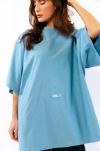 ROXAN : T-shirt essentiel brodé à volume structuré