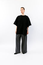 ROXAN : T-shirt essentiel brodé à volume structuré