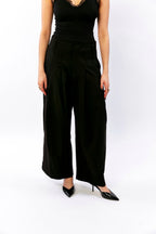 ALBI : Pantalon ample taille haute