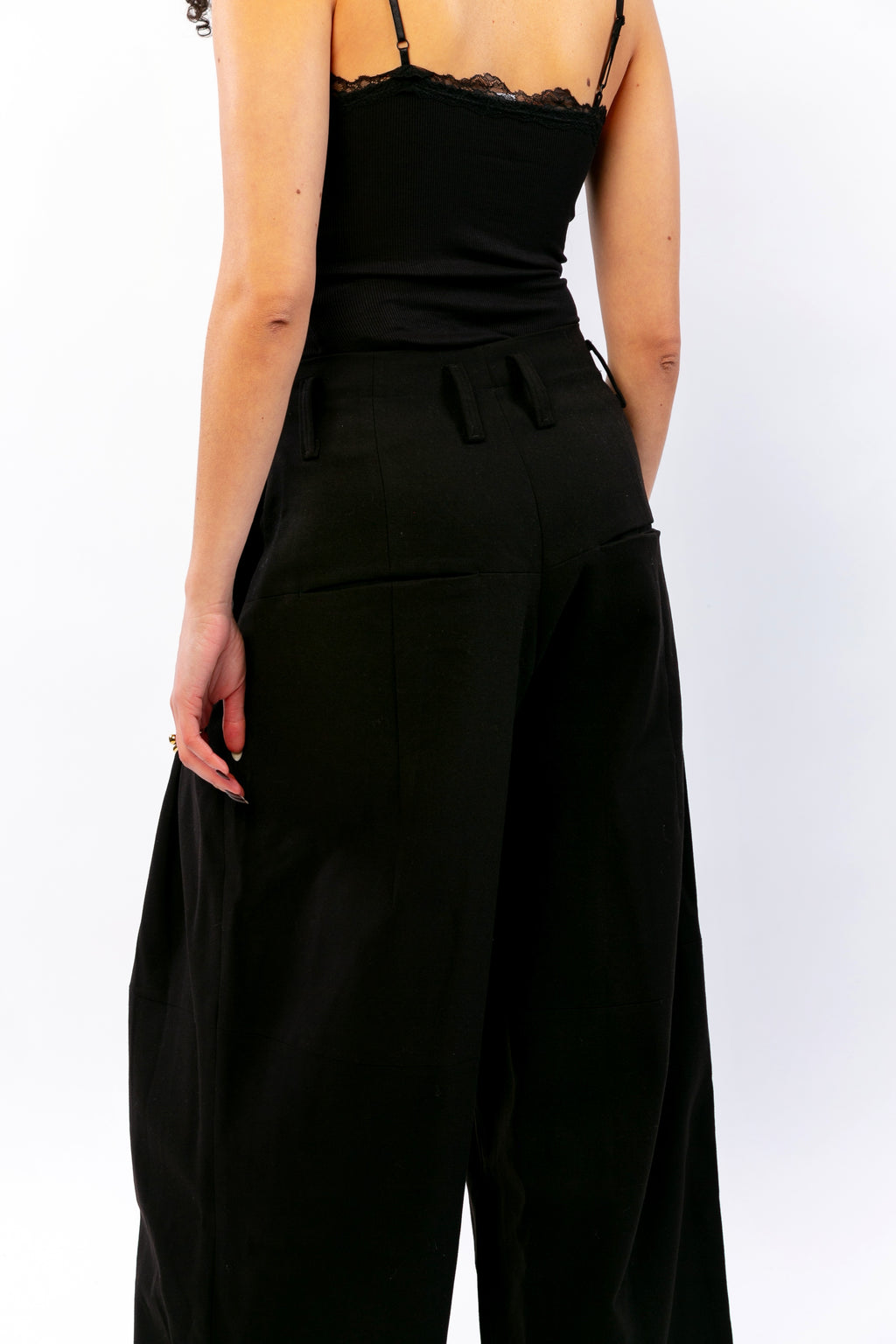 ALBI : Pantalon ample taille haute