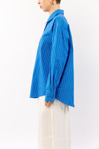 SOLÈNE : Chemise rayée à volume fluide