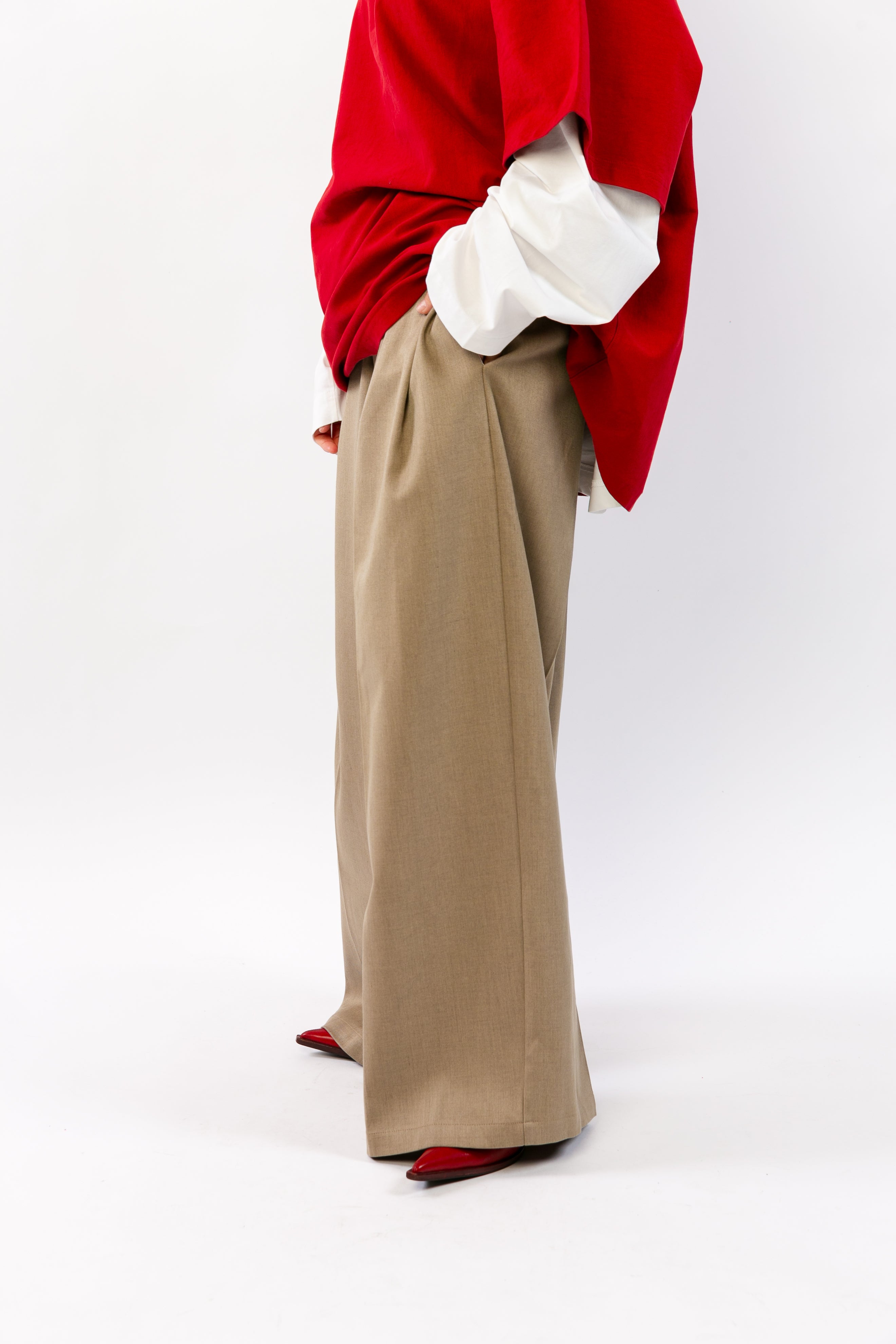 EDEN : Pantalon ample à plis