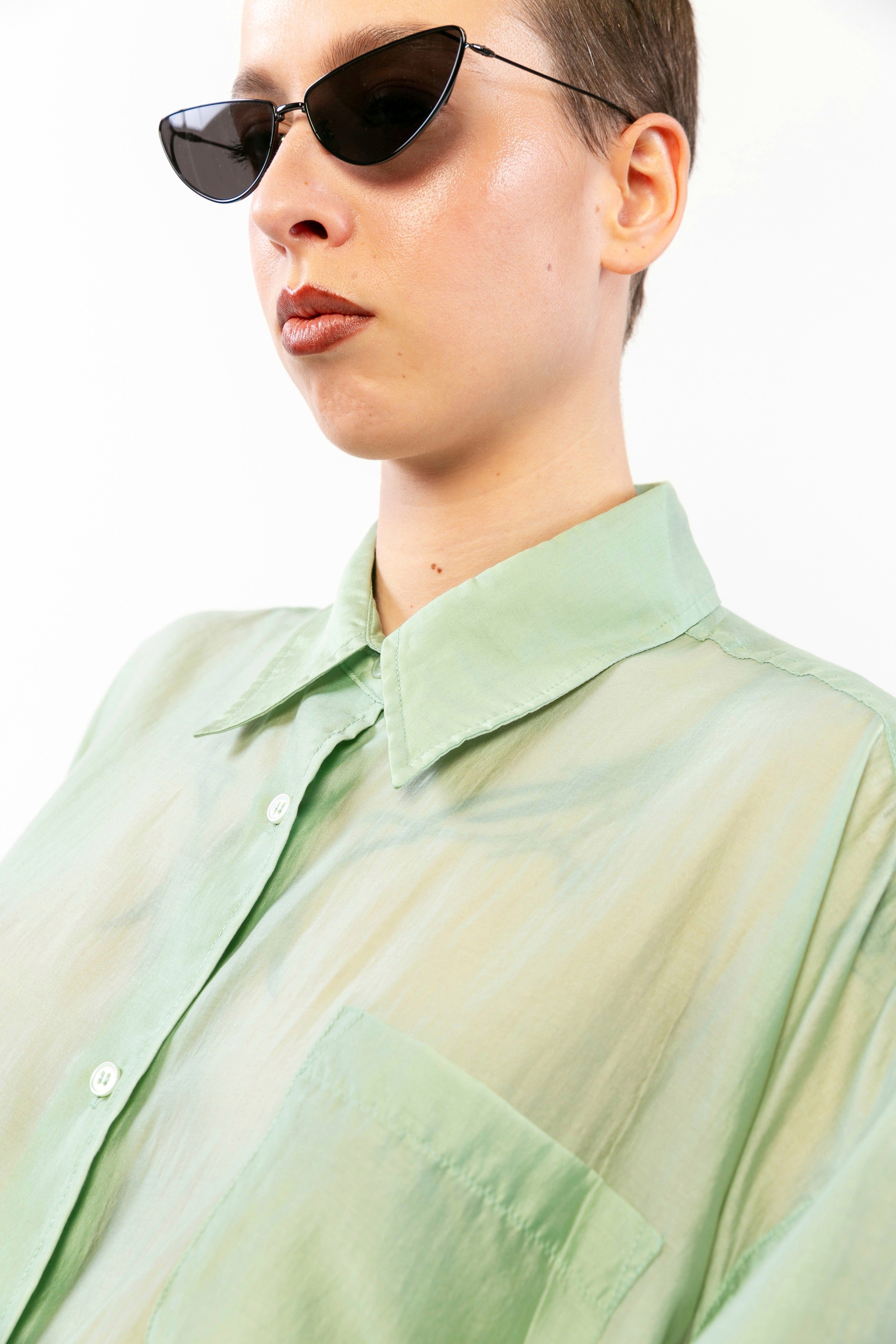 AURORE : Chemise fluide à volume doux