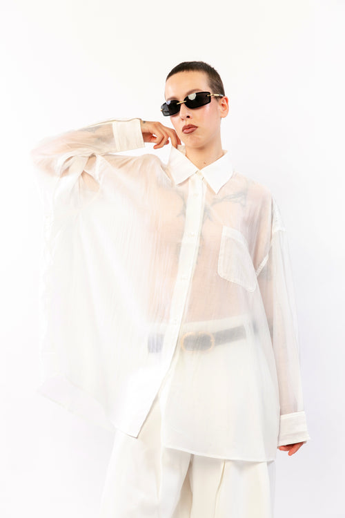 AURORE : Chemise fluide à volume doux