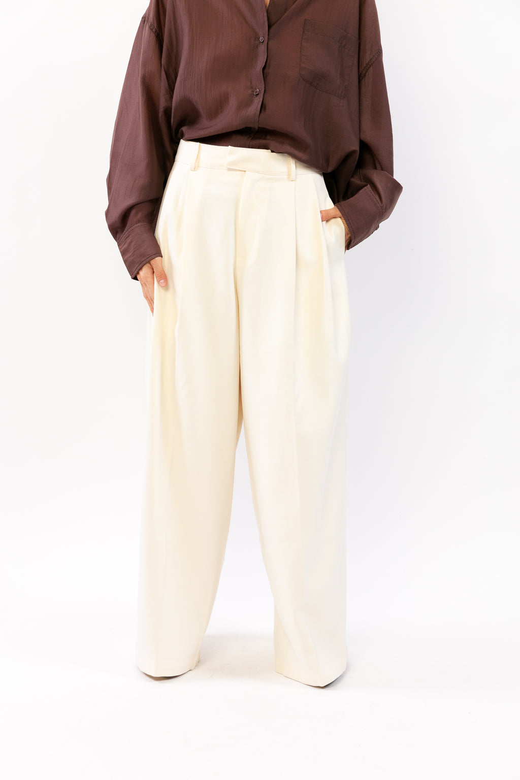 EDEN : Pantalon ample à plis