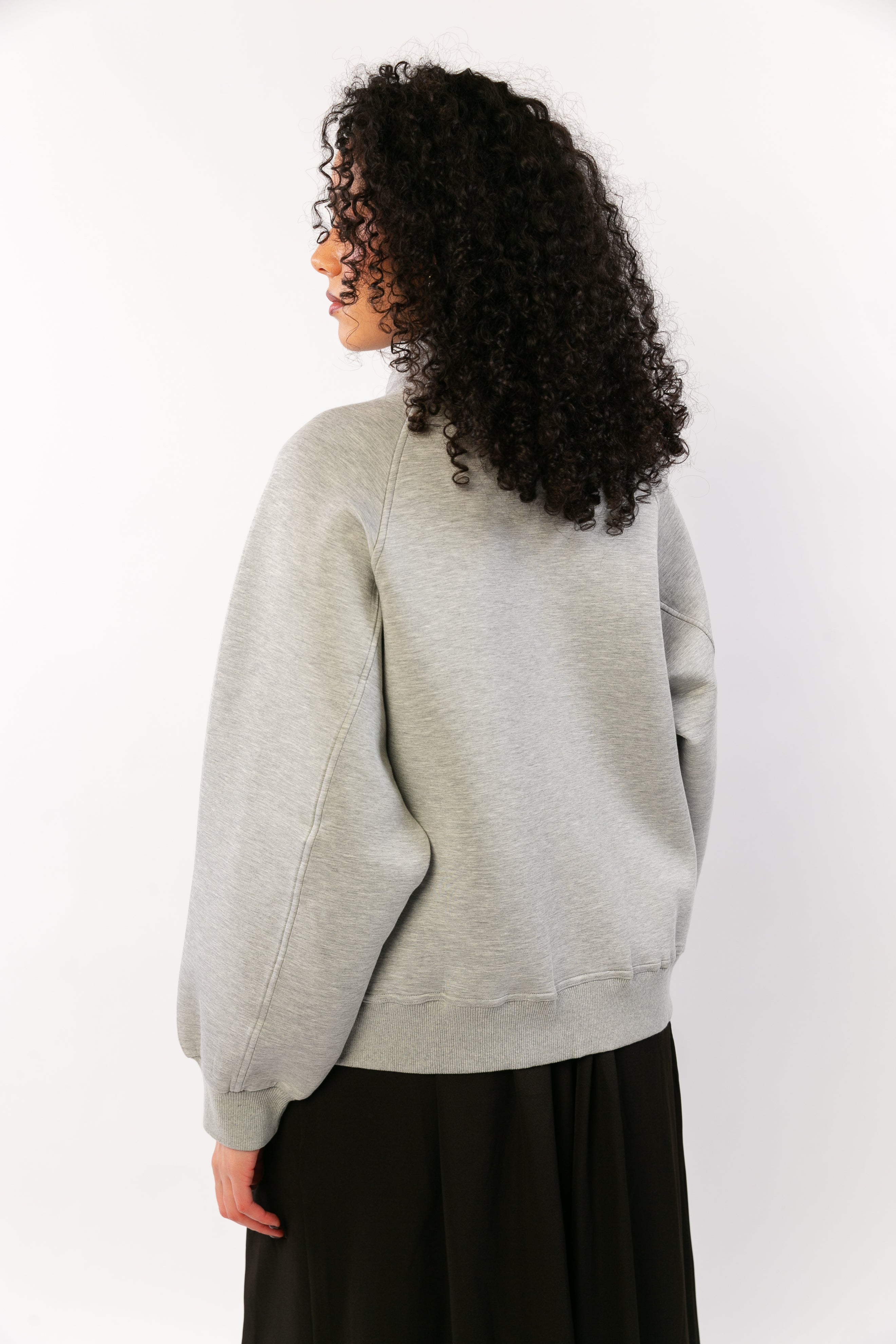FORTA : Sweat zippé oversize