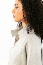 FORTA : Sweat zippé oversize