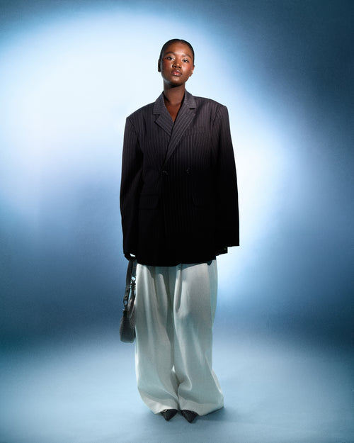 ALBI : Pantalon ample taille haute